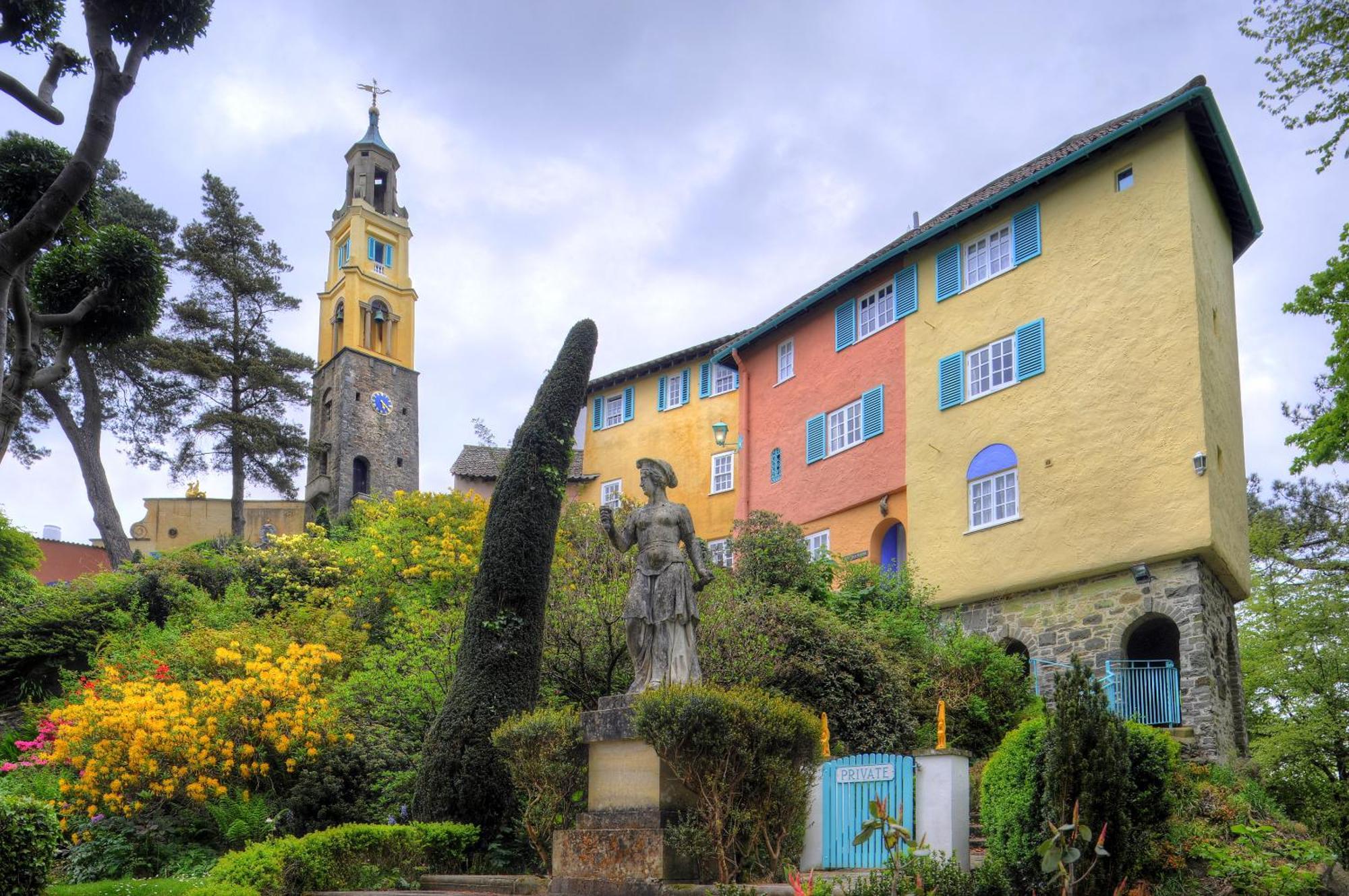 Portmeirion Village & Castell Deudraeth Porthmadog Luaran gambar